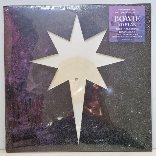 DAVID BOWIE No plan limited edition 12" white vinyl EP. 88985421071