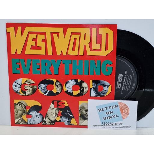 WESTWORLD Everything good is bad 7" single. PB42243