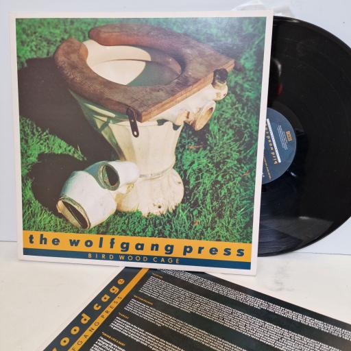 THE WOLFGANG PRESS Bird wood cage 12" vinyl LP. CAD810