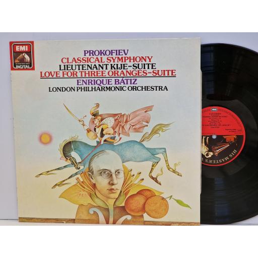PROKOFIEV / LONDON PHILHARMONIC ORCHESTRA Classical symphony etc 12" vinyl LP. ASD4414