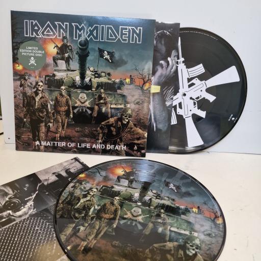 IRON MAIDEN A matter of life and death 2x 12" limited edition picture disc LP. 9463723211