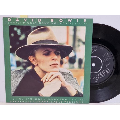 DAVID BOWIE John, I'm only dancing (again) 7" single. BOW4