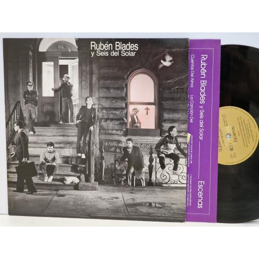 RUBEN BLADES AND SEIS DEL SOLAR Escenas 12" vinyl LP. 115937