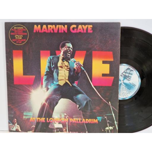 MARVIN GAYE Live at the London palladium 2x12" vinyl LP. IMSP6006