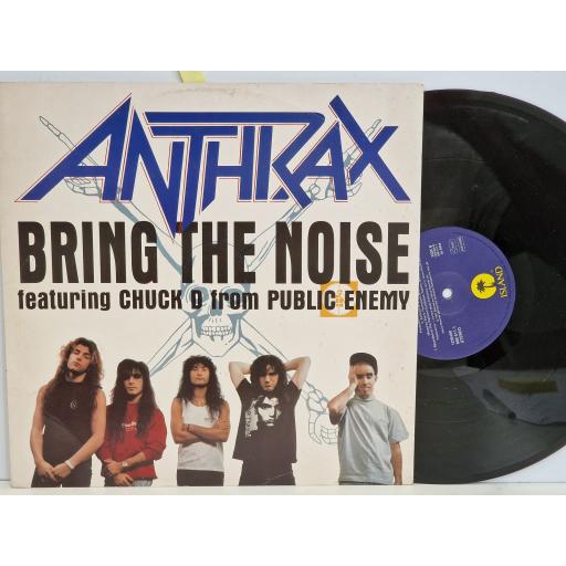 ANTHRAX Bring the noise 12" vinyl EP. 12IS490