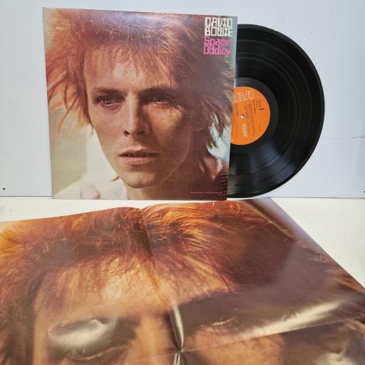 DAVID BOWIE Space oddity 12" vinyl LP. LSP-4813 with poster