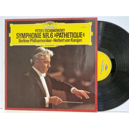 TSCHAIKOVSKY, BERLINER PHILHARMONIKER, HERBERT VON KARAJAN Symphonie Nr.6 12" vinyl LP. 2530774