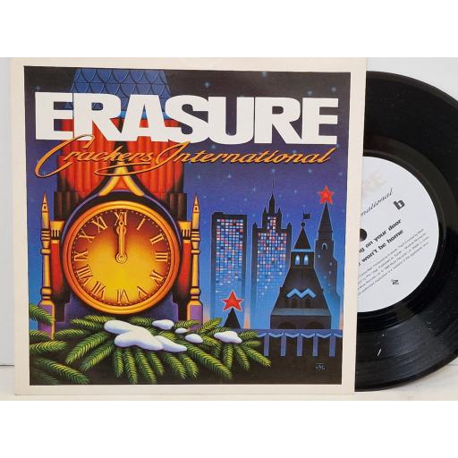 ERASURE Crackers international 7" vinyl EP. EMUTE93