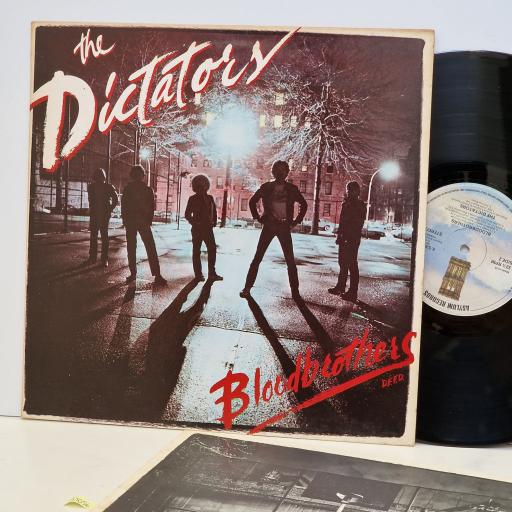THE DICTATORS Blood brothers 12" vinyl LP. K53083