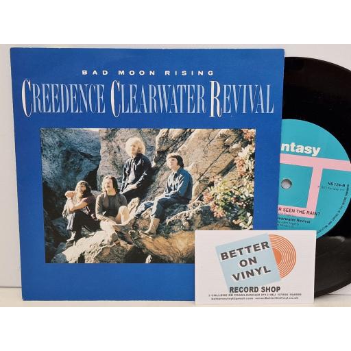 CREEDENCE CLEARWATER REVIVAL Bad moon rising 7" single. NS124
