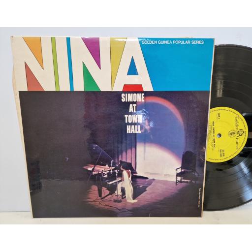 NINA SIMONE Nina Simone at town hall 12" vinyl LP. GGL0381