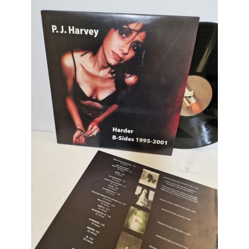 PJ HARVEY Harder B-sides 1995-2001 12" vinyl LP.