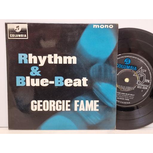 GEORGIE FAME Rhythm & Blue-beat 7" vinyl EP. SEG8334