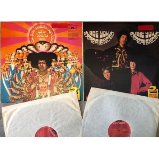 JIMI HENDRIX are you experienced & axis bold as love TWO LP SET 2683031