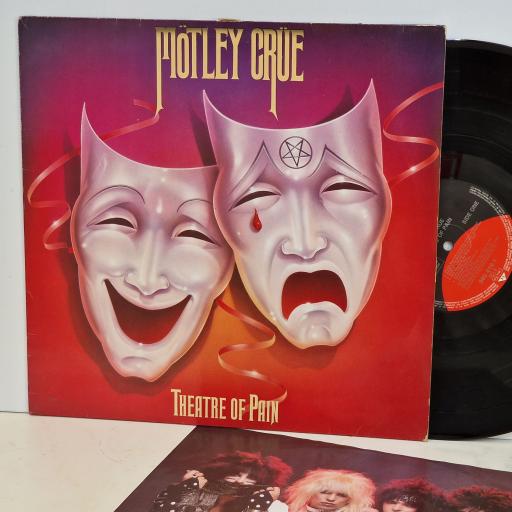 MOTLEY CRUE Theatre of pain 12" vinyl LP. EKT8