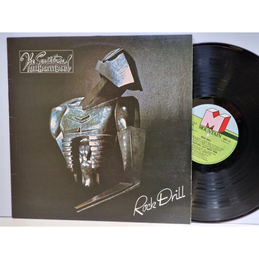 THE SENSATIONAL ALEX HARVEY BAND Rock drill 12" vinyl LP. TOPS114