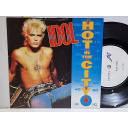 BILLY IDOL Hot in the city 7" single. IDOL12