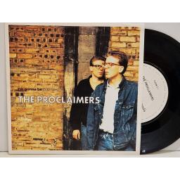 THE PROCLAIMERS I'm gonna be (500 miles) 7" single. CLAIM2