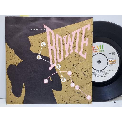 DAVID BOWIE Let's dance 7" single. EA152