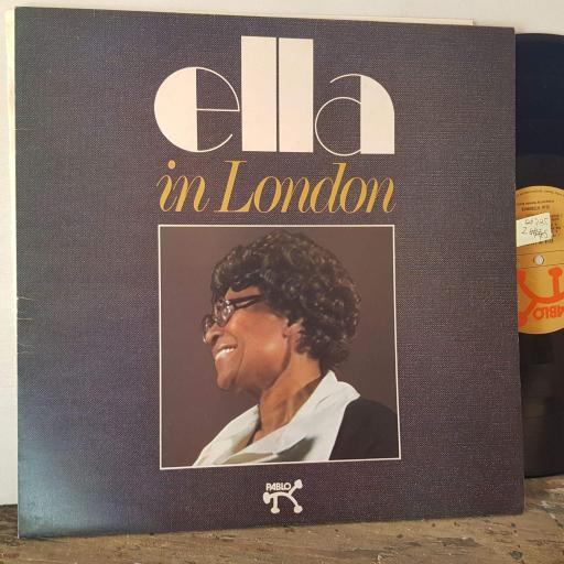 ELLA FITZGERALD Ella in London. 12" vinyl LP. SUPER2310711