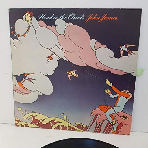 JOHN JAMES head in the clouds. 12" vinyl LP TRA305