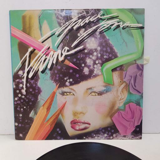 GRACE JONES fame. 12" LP vinyl ILPS9525
