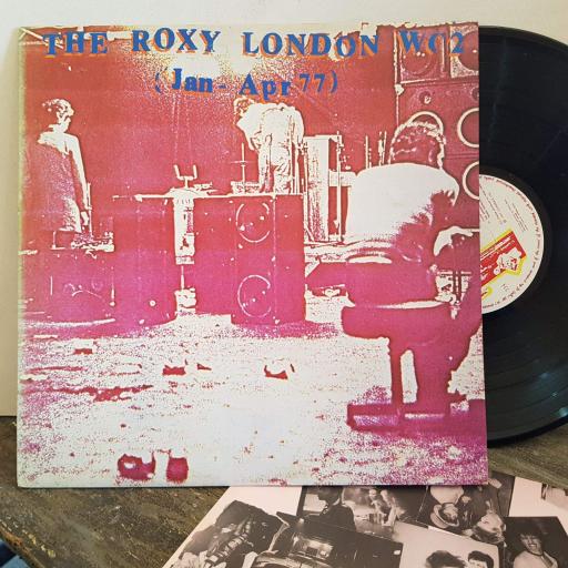 THE ROXY LONDON WC2 Jan-Apr 77. ADVERTS. BUZZCOCKS. XRAY SPECS. WIRE etc VINYL 12" LP. SHLP4069
