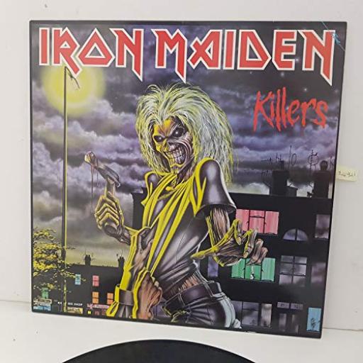 IRON MAIDEN killers. 12" vinyl LP. FA31221