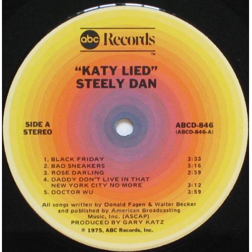 STEELY DAN, Katy Lied ABCD846