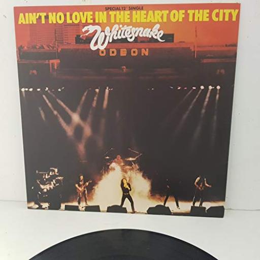 WHITESNAKE ain't no love in the heart of the city. Special 12" single Vinyl LP. 12BP381