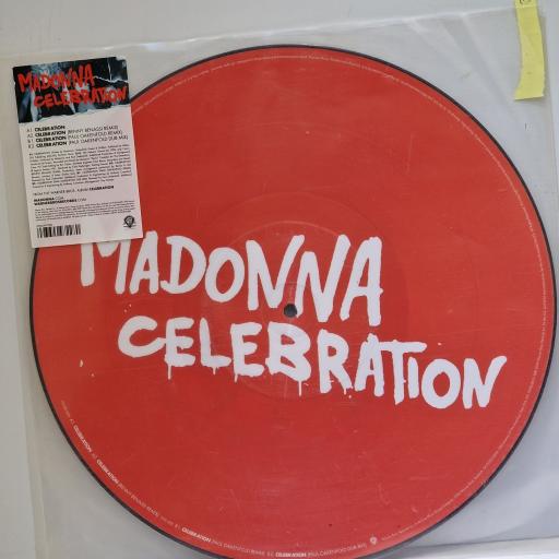 MADONNA Celebration 12" picture disc EP. 093624972280