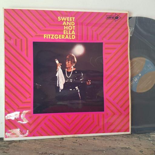 ELLA FITZGERALD sweet and hot. 12" vinyl LP. CP67