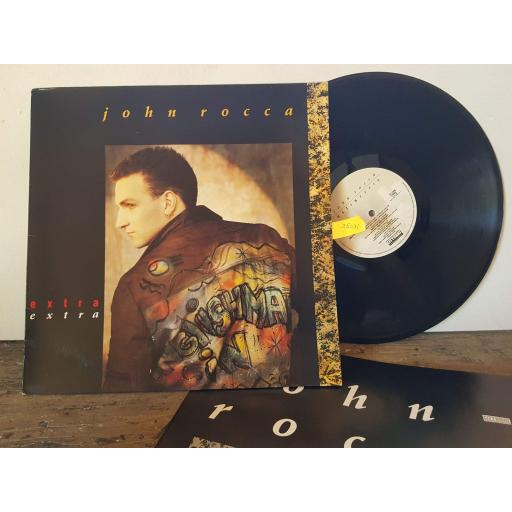 JOHN ROCCA extra extra. 12" vinyl LP. CBLP001