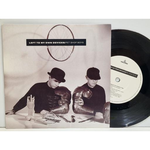 PETSHOP BOYS Left to my own devices 7" single. R6198