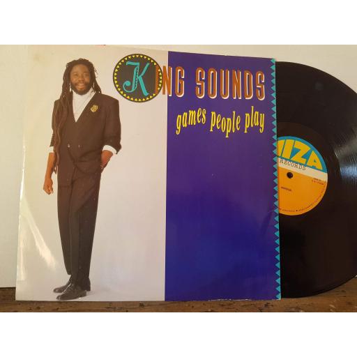KING SOUNDS games people play. 12" vinyl single. KSID009