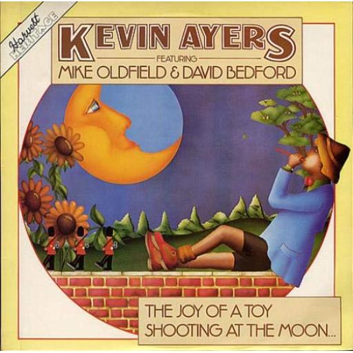 KEVIN AYERS featuring MIKE OLDFIELD & DAVID BEDFORD the joy of a toy shooting at the moon. 12" inch vinyl. SHDW407