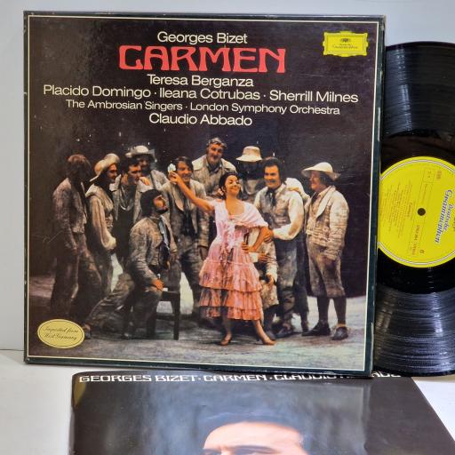 GEORGE BIZET, LONDON SYMPHONY ORCHESTRA Carmen 3x vinyl LP box set. 2563962