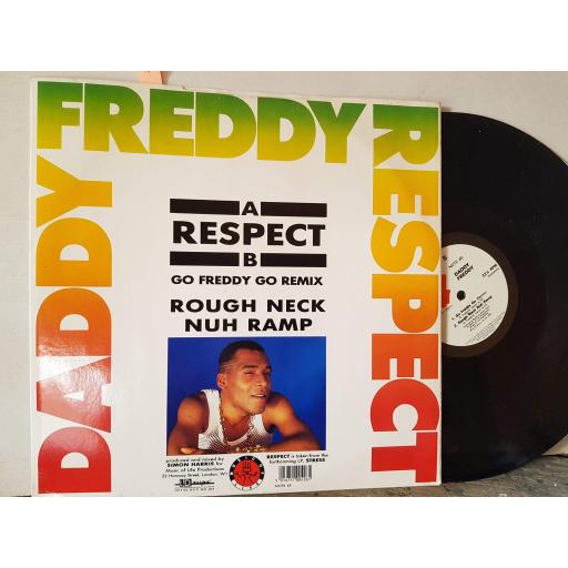 DADDY FREDDY respect. 12" vinyl SINGLE. NOTE 45