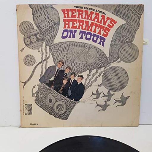 HERMAN'S HERMITS on tour. THEIR SECOND ALBUM!. 12" LP vinyl ESE4295