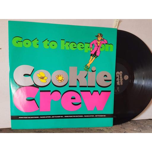 COOKIE CREW got to keep on. 12" vinyl single. FFRX25