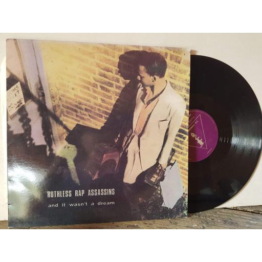 RUTHLESS RAP ASSASSINS and it wsn't a dream. 12" vinyl SINGLE. 12SY38