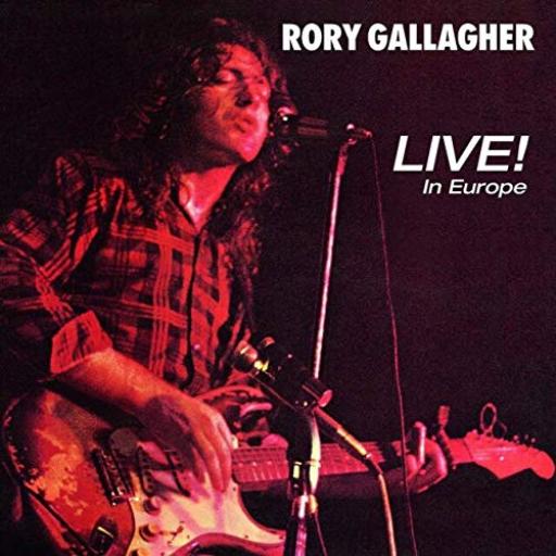 RORY GALLAGHER live in Europe. 12" LP vinyl 2383112