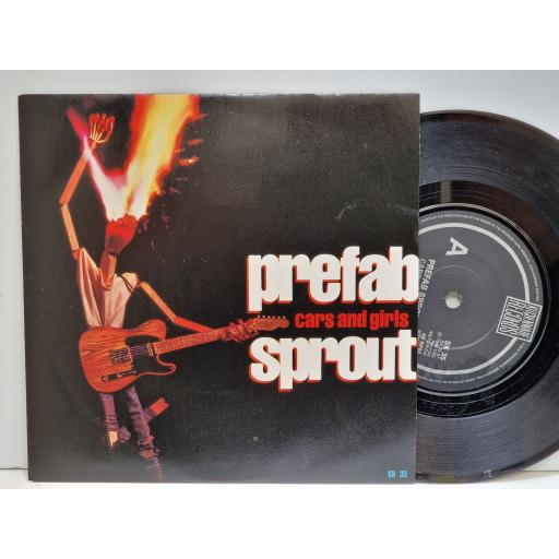 PREFAB SPROUT Cars and girls 7" single. SK35