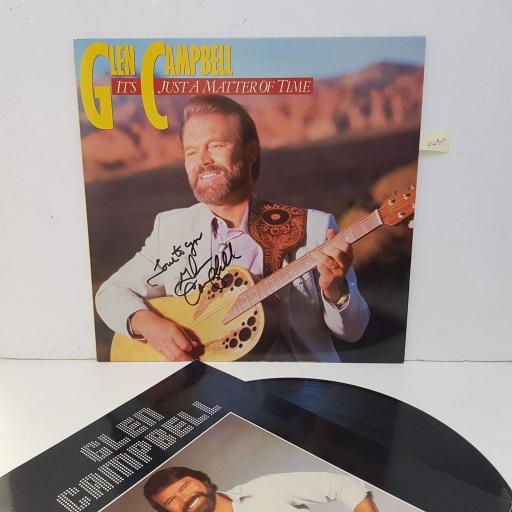 GLEN CAMPBELL It's just a matter of time. 12" vinyl LP 7904831 SIGNED COPY