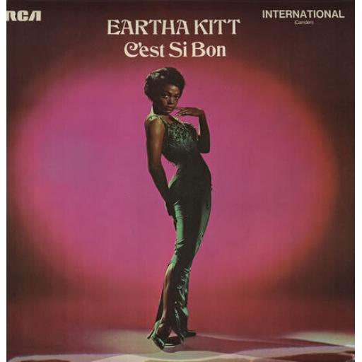EARTHA KITT C'est Si Bon. 12" vinyl LP. INTS1030