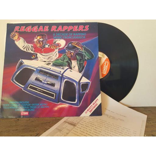 REGGAE RAPPERS a decade of rapping music from Jamaica. YELLOWMAN, U BROWN, TIGER ETC. 12" vinyl LP. CSLP28