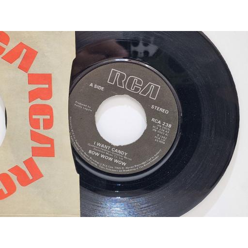 BOW WOW WOW I want candy 7" single. RCA238
