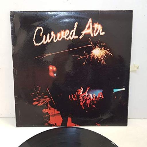 CURVED AIR live. 12" inch vinyl SML1119