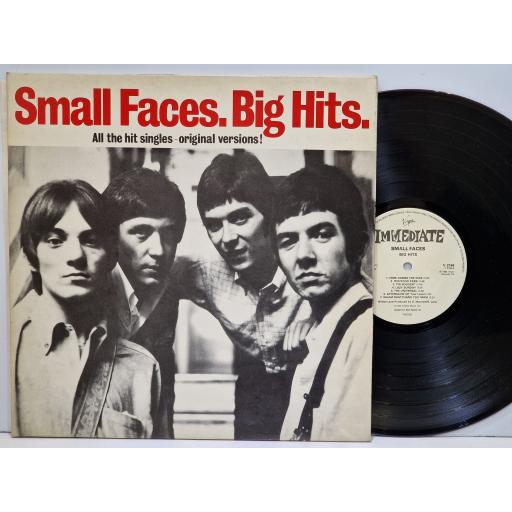 SMALL FACES Big hits 12" vinyl LP compilation. V2166