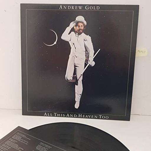 ANDREW GOLD all this and heaven too. 12 Vinyl LP. K53072